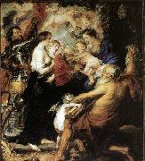 Peter Paul Rubens Our Lady with the Saints oil painting on canvas